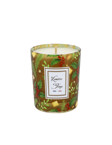 Bougie de Noël - Lumières du temps