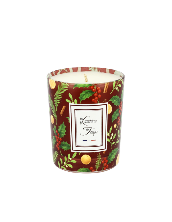 Bougie de Noël - Lumières du temps