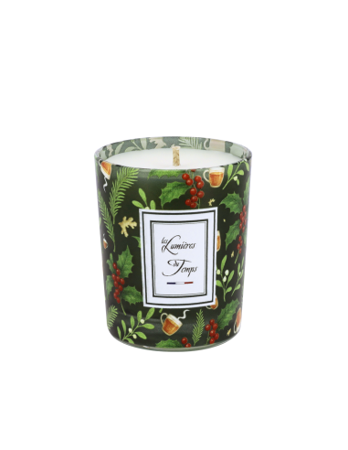 Bougie de Noël - Lumières du temps