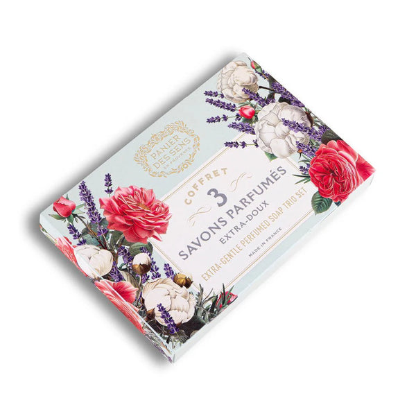 Coffret cadeaux 3 savons 100g