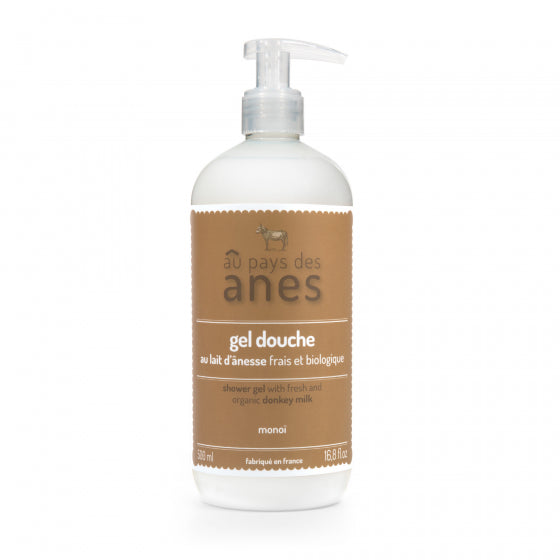 Gel douche au lait d'ânesse 500 ml - Au pays des ânes