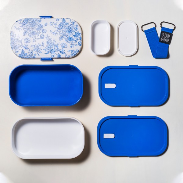 Lunchbox bento - Toile de Jouy - Yoko Design