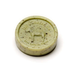 Savon rond au lait d'ânesse biologique 100g - Au pays des ânes