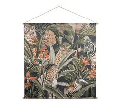 Toile savane multicolore
