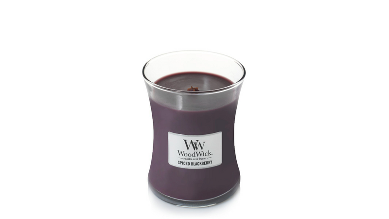 Bougies mûre épicée -  Wood Wick