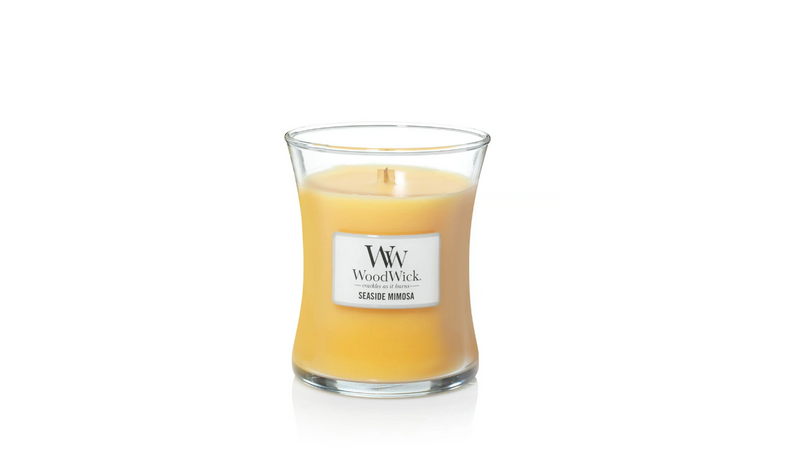 Bougies mimosa en bord de mer -  Wood Wick